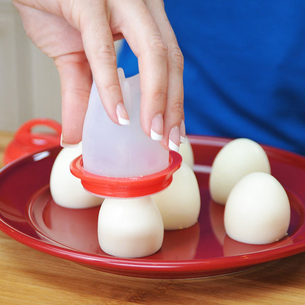 Egg Cooker - Hard Boil Eggs Without The Shell - Pack of 6 Pcs